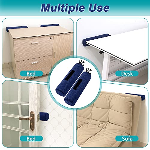Protector de pared de cama y sofás para un dormitorio silencioso y sin marcas 7