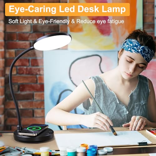 Desk Lamp for Home Office, Small Desk Lamp - image 3