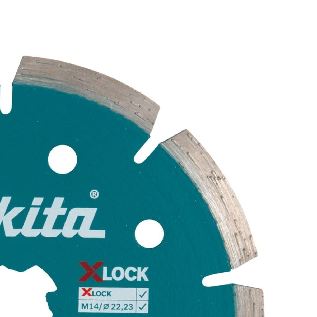 Makita E-02076 X-Lock 125 mm koło diamentowe, segmentowe