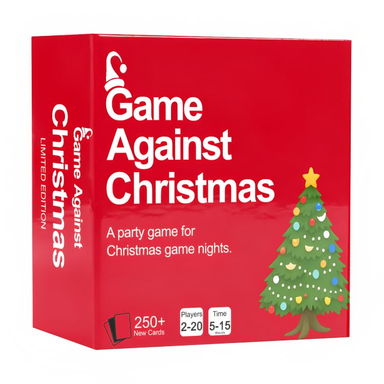 Game Against Christmas – Adult Party Card Game for Hilarious Holi...