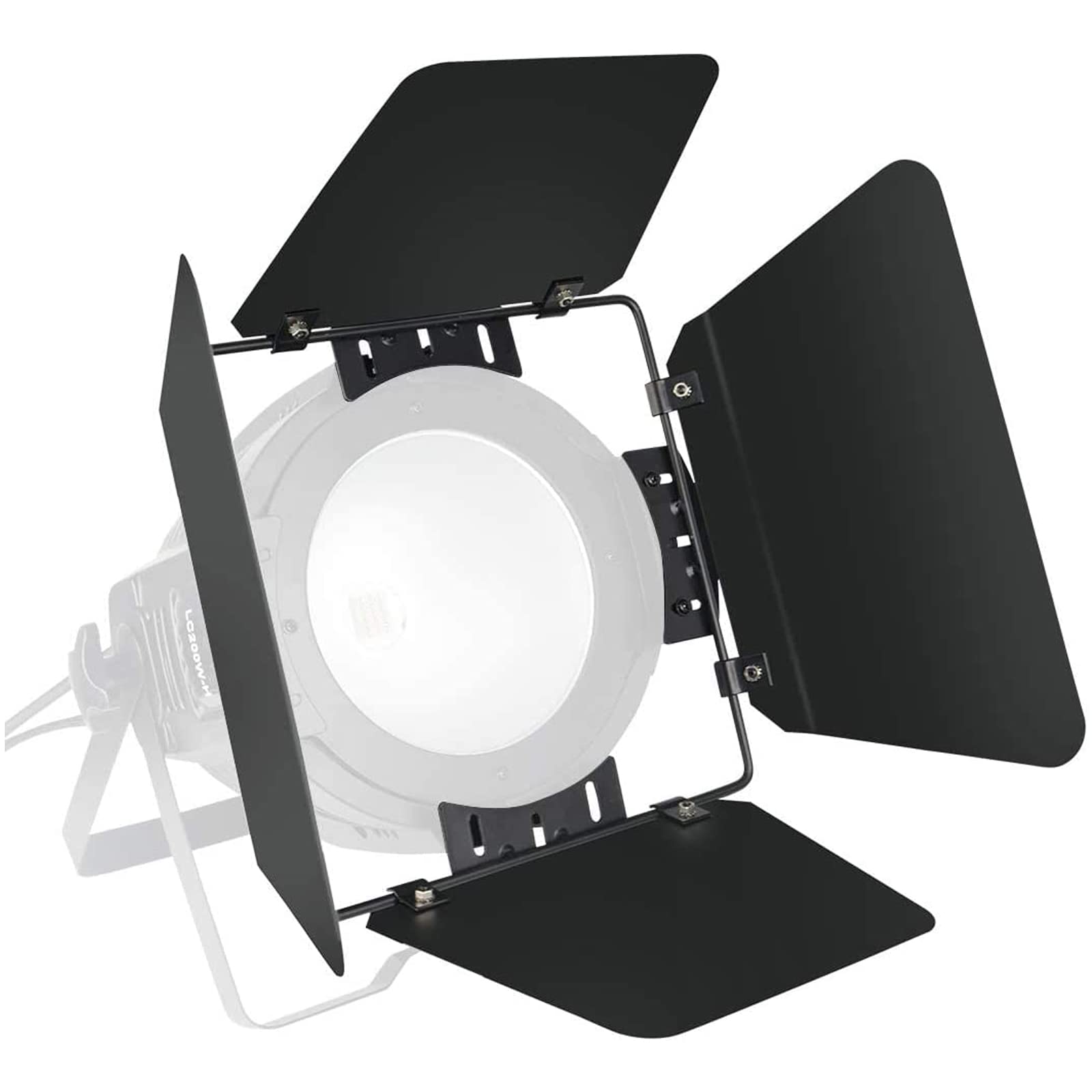 BetopperBarndoors LCBD-001 Evening Light Deflector Disco Spot Lights Stage LED BY DMX DJ Light Barn Doors Theater Photostudio Party for LC001-H LC002-H LC003-H LC200W-H