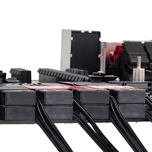 SilverStone SST-CP11-500 - SATA III 6 Gbps Kabel, ultra-dünn, um 90° abgewinkelte Anschlüsse, 50 cm, schwarz