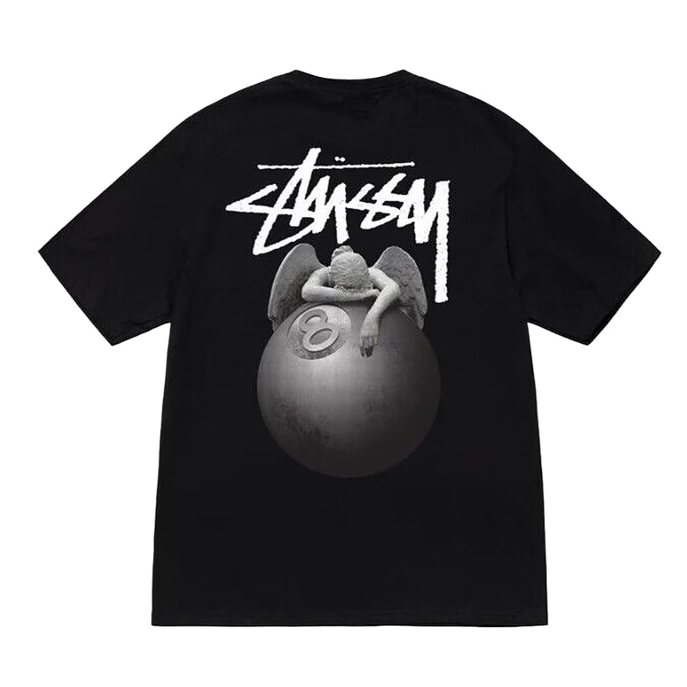 Amazon | [ステューシー] グラフィックプリント半袖Tシャツ
