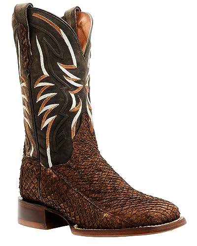 Dan Post Women's Exotic Seabass Western Boot Broad Square Toe - Dps810