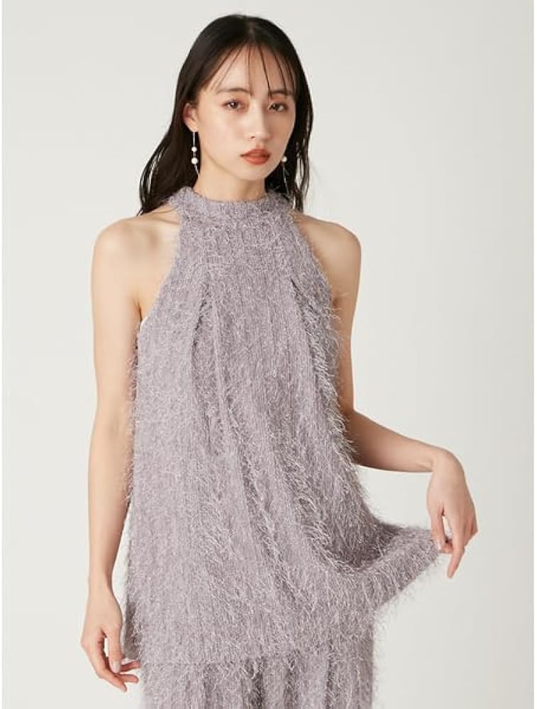 Amazon.co.jp: [フレイ アイディー] フリンジジャガードホルター