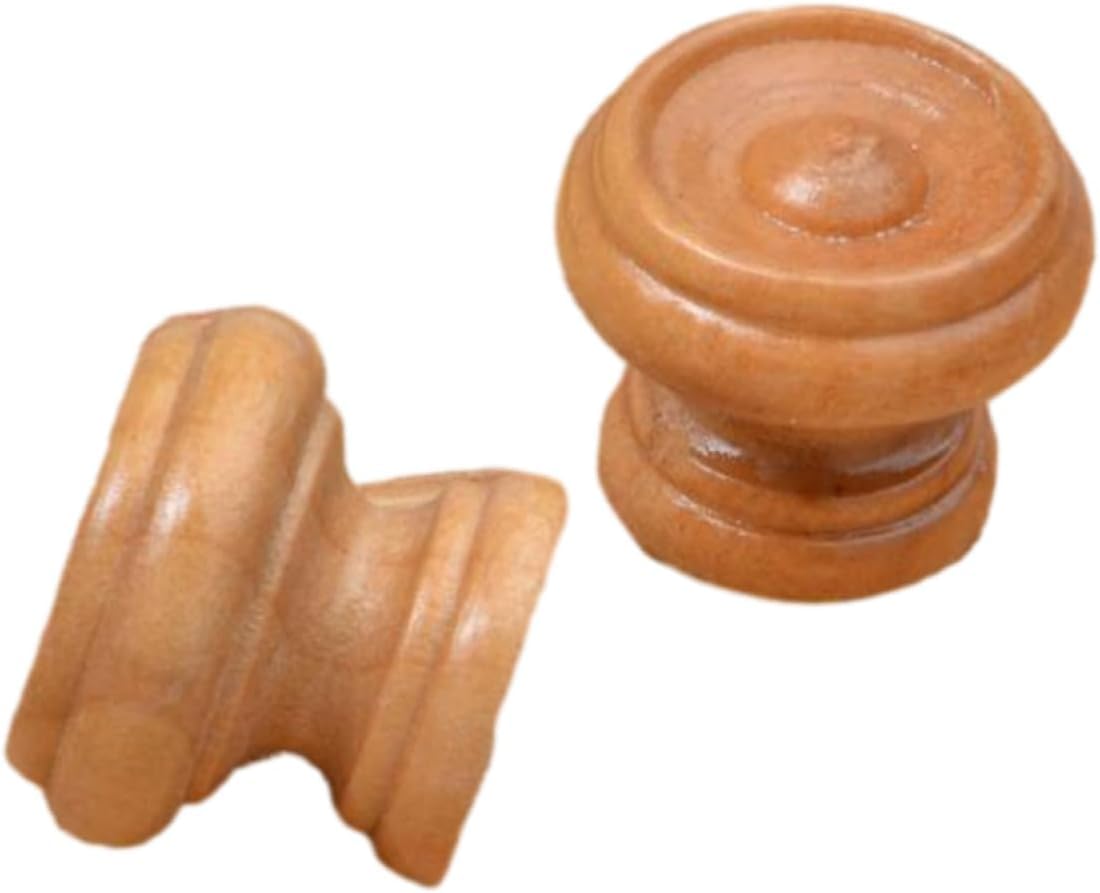 Tnbccxn Ab.18 Diameter 25Mm Cabinet Handles, Cabinet Handles,Furniture Solid Mushroom Drawer Knob 2 Pack(Ab.18 Diameter 25Mm)
