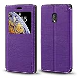 Compatibilidad y material: perfectamente compatible con el Alcatel U5 3G 4047 4047D, diseño sencillo y limpio. La funda de cuero está hecha de piel sintética de alta calidad, ofrece una sensación suave de naturaleza. Elegante textura de cuero crea un aspecto clásico y lujoso.