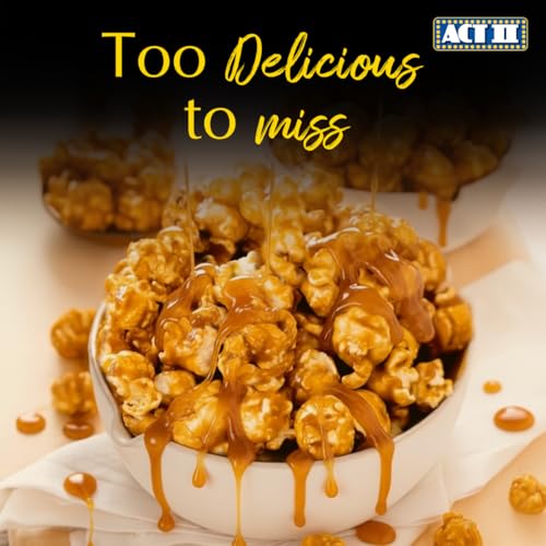 Image of ACT II Popcorn Caramel Bliss, Ready to Eat Caramel Popcorn, 74g