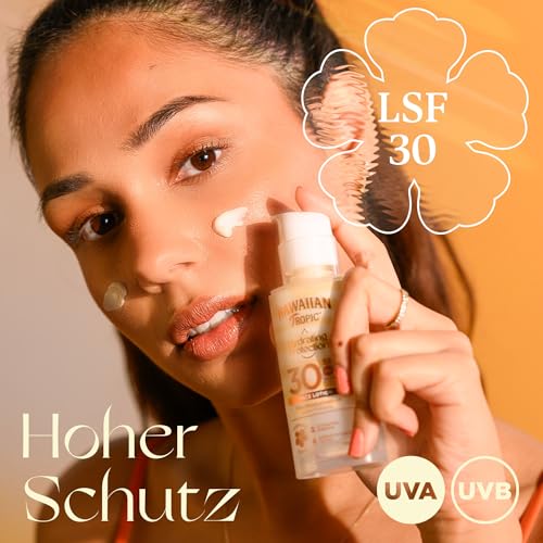 Hawaiian Tropic Silk Hydration Sun Lotion Air Soft Face Sonnencreme LSF 30, 50 ml, 1 St