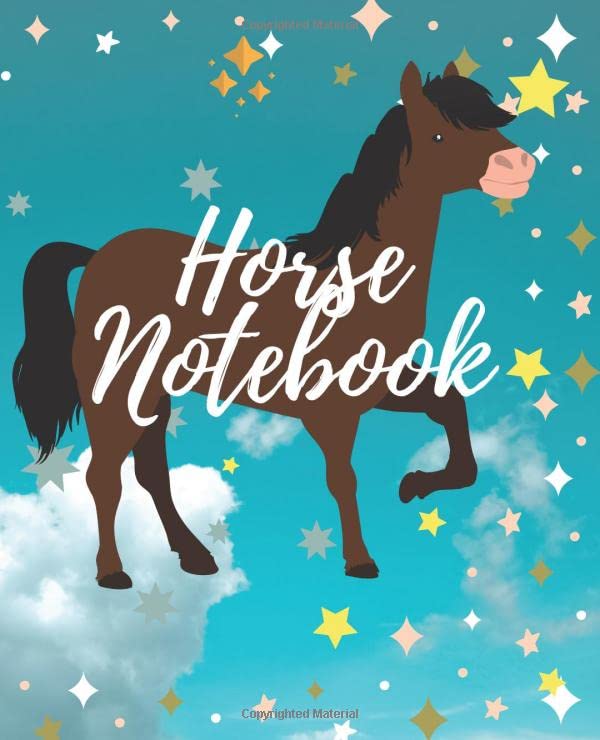 Horse notebook: Journal and Notebook forboys, Composition Size (7.5"x9.75") With Lined pages, Perfect for Journal Doodling