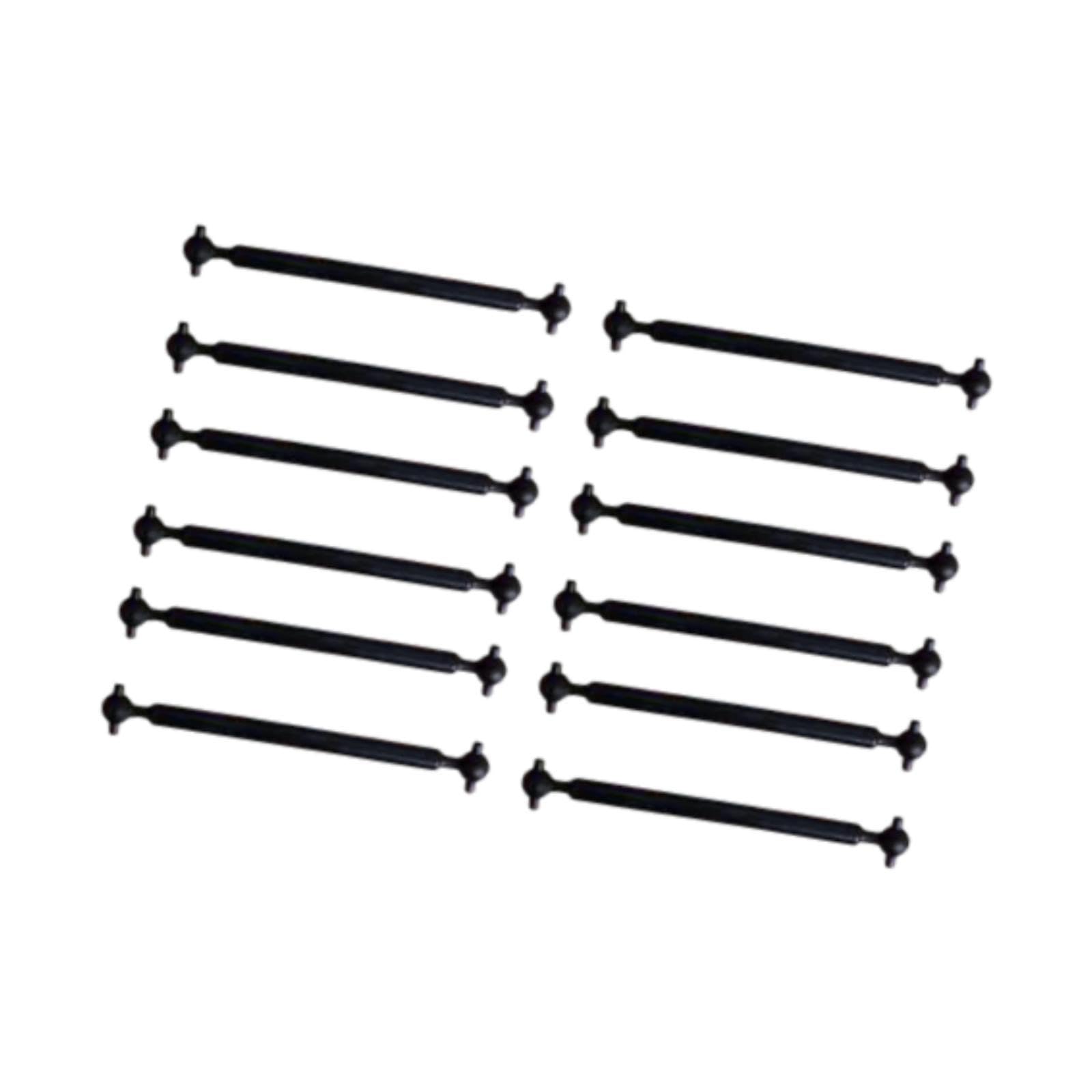 12 Connecteurs De Tige D'entraînement – Échelle HO 1/87 – PP Durable – Pour Trains Miniatures