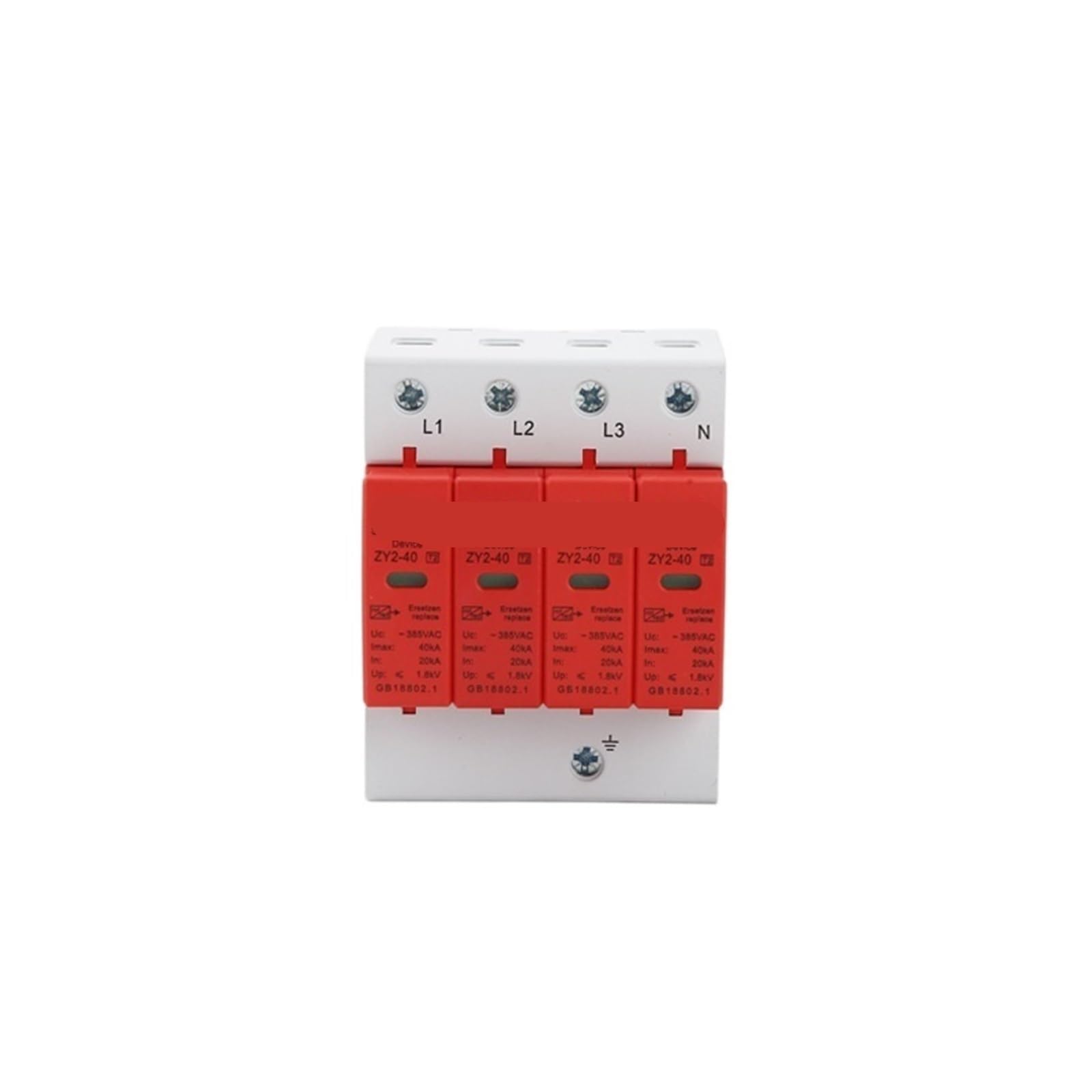 Protection contre les surtensions domestique 40KA parafoudre secondaire 4P