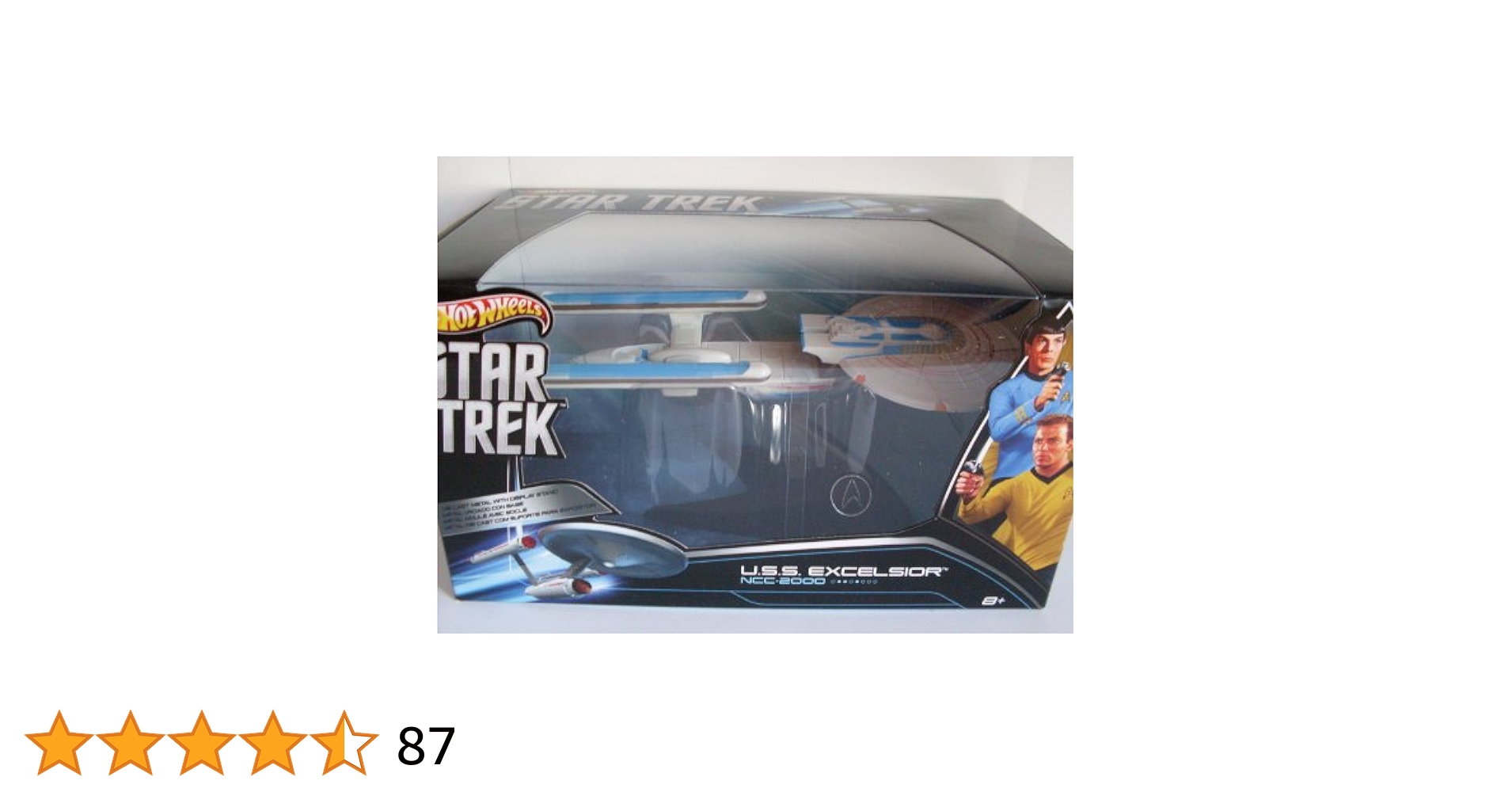 Amazon.co.jp: Hot Wheels Collector Star Trek USS Excelsior
