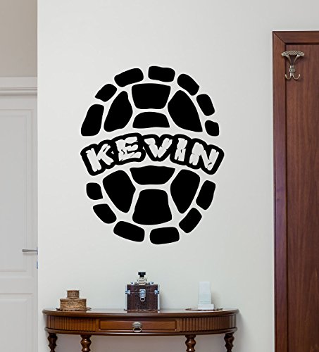 Vinilo decorativo personalizado con tortugas para pared miniatura 1