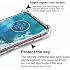 Osophter for Moto Edge Plus Case Clear Transparent Reinforced Corners TPU Shock-Absorption Flexible Cell Phone Cover for Motorola Moto Edge+(Purple Flower)