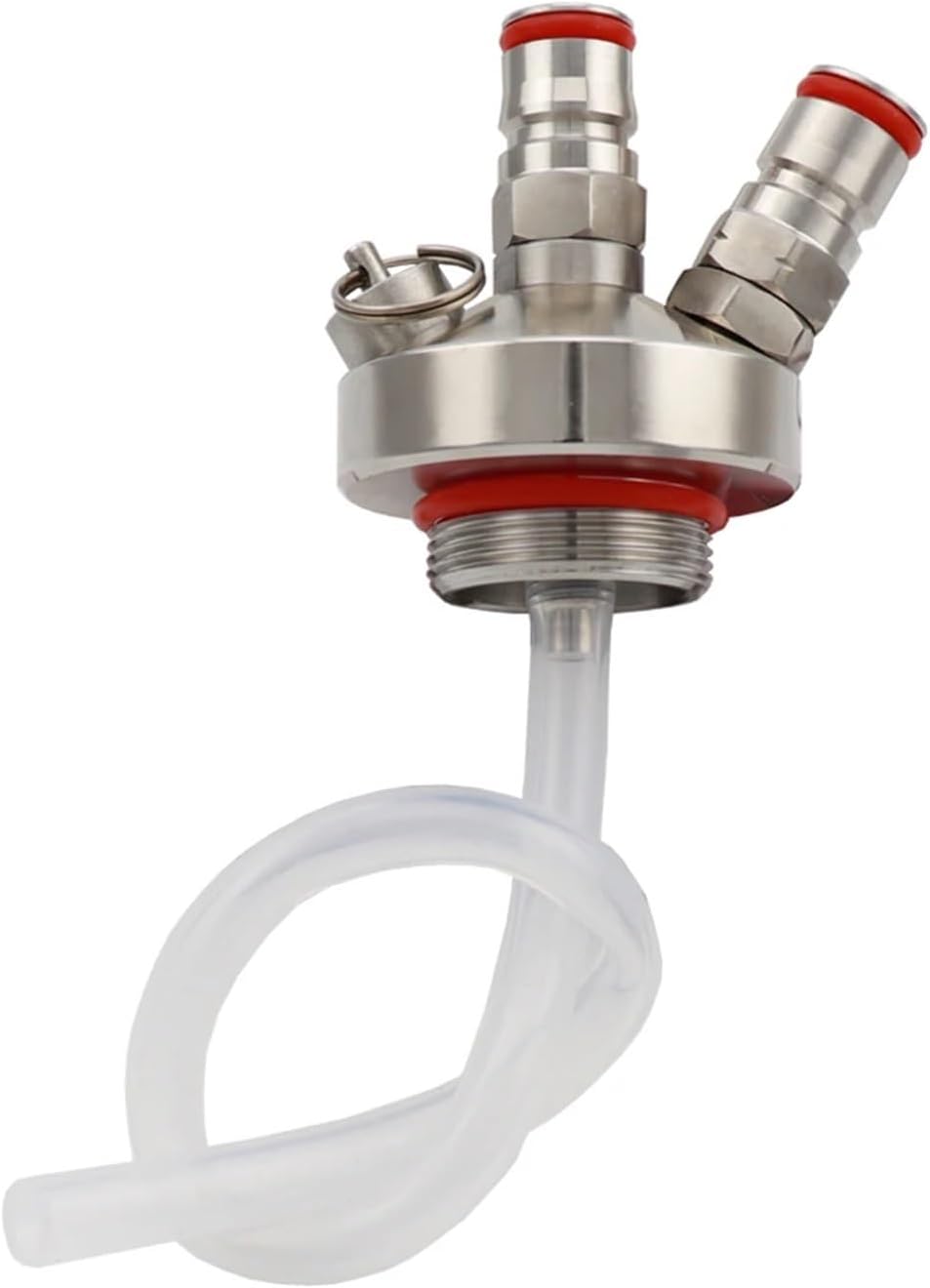 Brewing Equipment Stainless Steel Mini Keg Beer Spear Dispenser Tap with Ball Lock and 50cm Hose for 2L/ 3.6L/5L/10L Beer Keg Growler Home Brewing Brewing Equipment