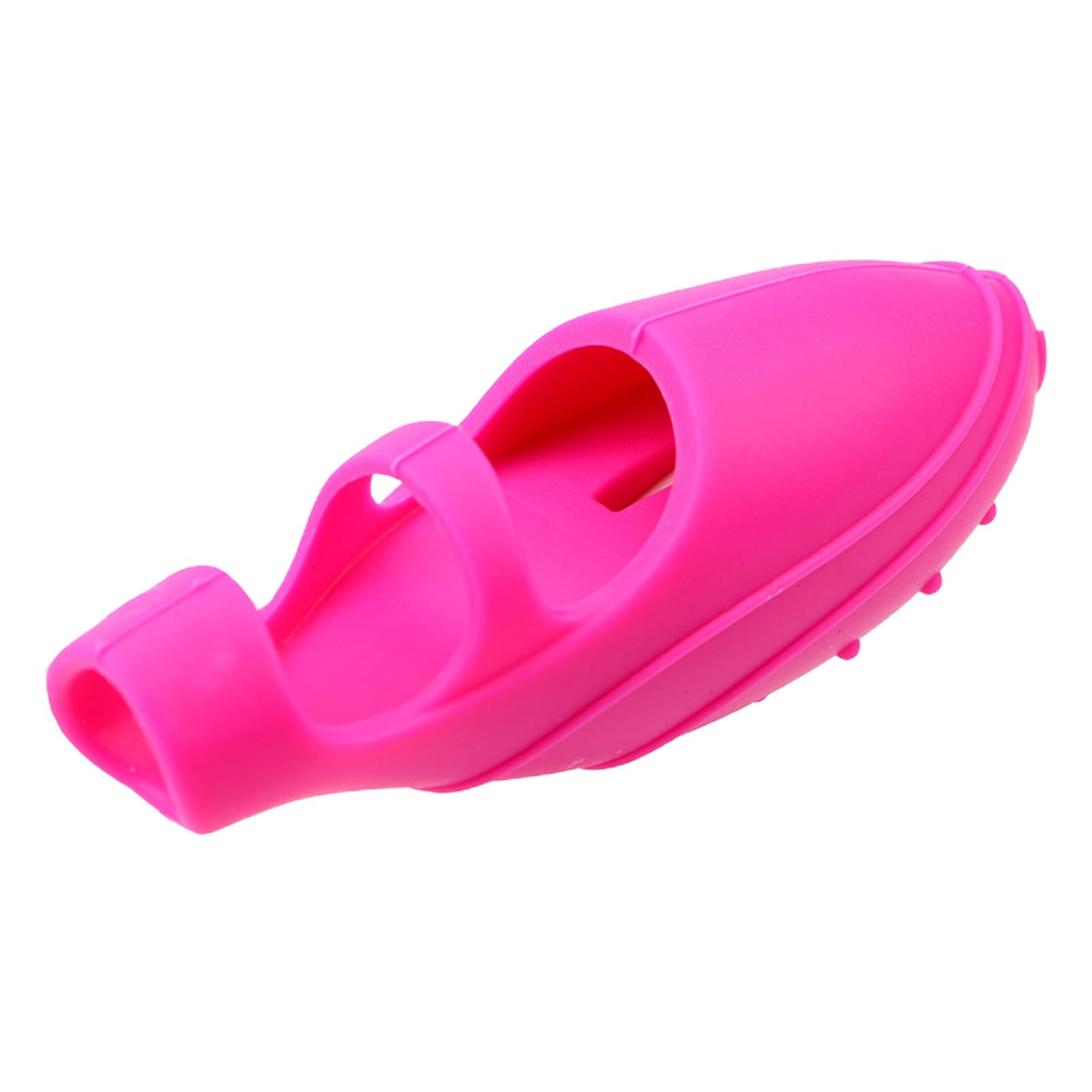 blodfune G-spot Stimulation Toy Finger Vibrator G-spot Clitoral Stimulator Silicone Teaser Sleeve Waterproof Adult Sex Toy Pink