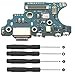 Produktbild Ladebuchse kompatibel Für Samsung Galaxy S20 G980F USB Dock Connector Mikrofon Flex Kabel Lade Port Reparatur Ersatzteil Auflade Anschluss TYP C Buchse + Werkzeug