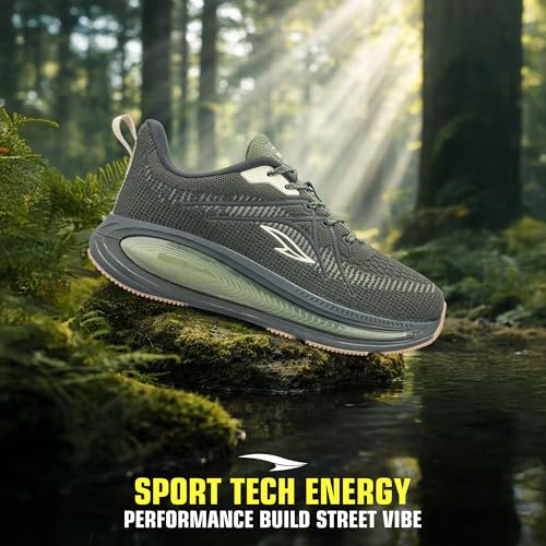 Image of ASIAN Superstar-11 Men's Running Shoes | Memory Foam Cushion, Breathable Mesh Upper, Arch Support, High Energy Return Sole for Gym, Jogging & Daily Training