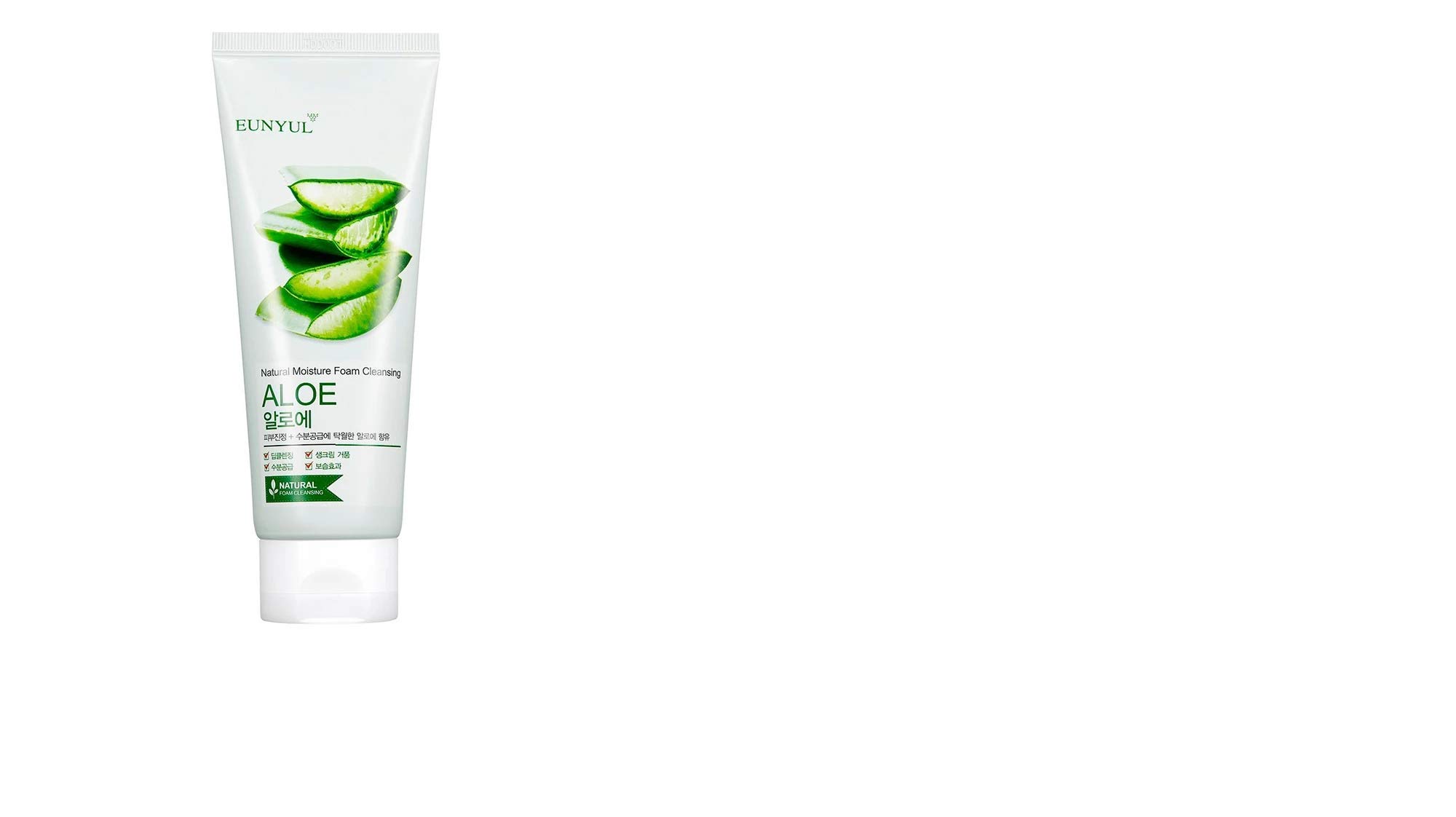 Eunyul Aloe Vera Foam Cleanser,Aloe Face Wash,Foam Cleansing,Aloe Vera Face Wash For Healthy Acne Prone Skin