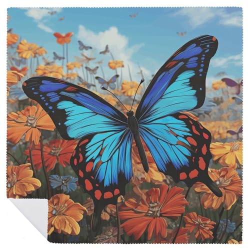 Servilletas de Tela Big Butterfly Pack de 6 Cuadradas miniatura 6