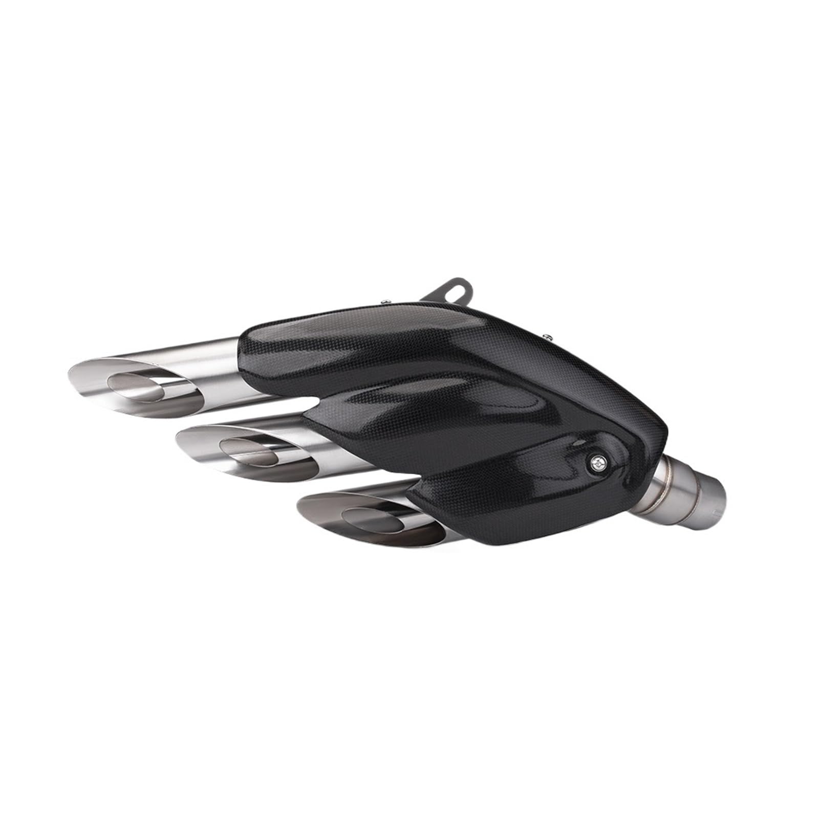 motocyklowy wydech Do Cbr500r R3 Z900 MT09 S1000RR F3 | Uniwersalna rura wydechowa motocykla wymienny tłumik z trzema otworami