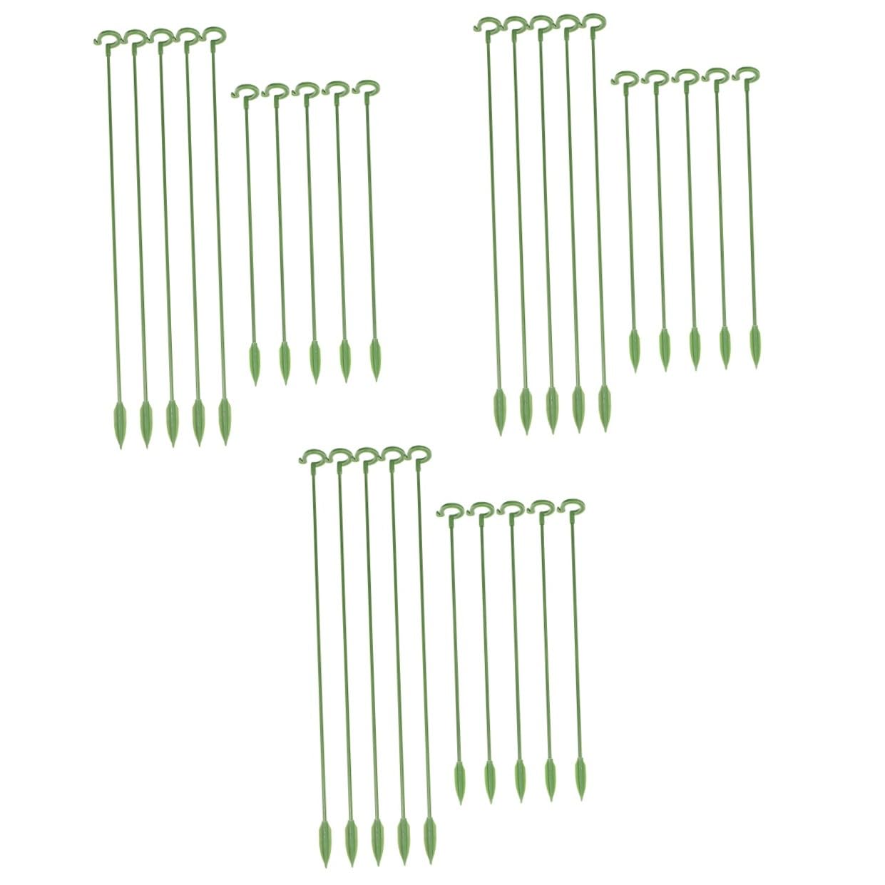 BESPORTBLE 60pièces Supports De Plantes Lot de Tuteurs pour Plantes Pot Piquets Résistant Aux Intempéries pour Fleurs Et Succulentes pour Bonsai