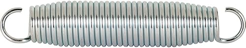 Prime-Line SP 9625 - Muelle de extensión de caballo para pasatiempos 5-34 pulgadas acero un solo bucle 482 libras capacidad máxima níquel