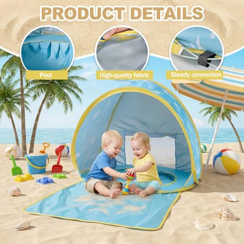 3-in-1 Baby Beach Pool Tent