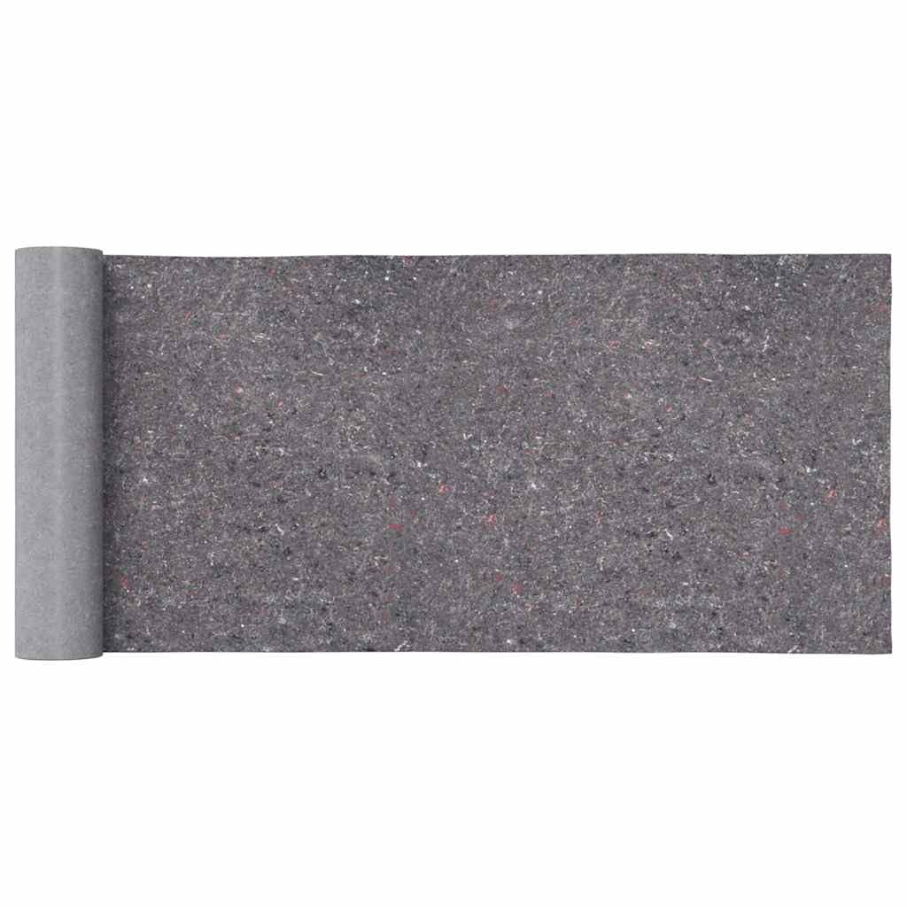 Rutschfeste Malervliese 2 Stück 25 m lang 220 g/m² Grau, Bodenschutzmatte und Schutzvlies für Renovieren, Streichen, Teppichschoner, Abdeckfolie