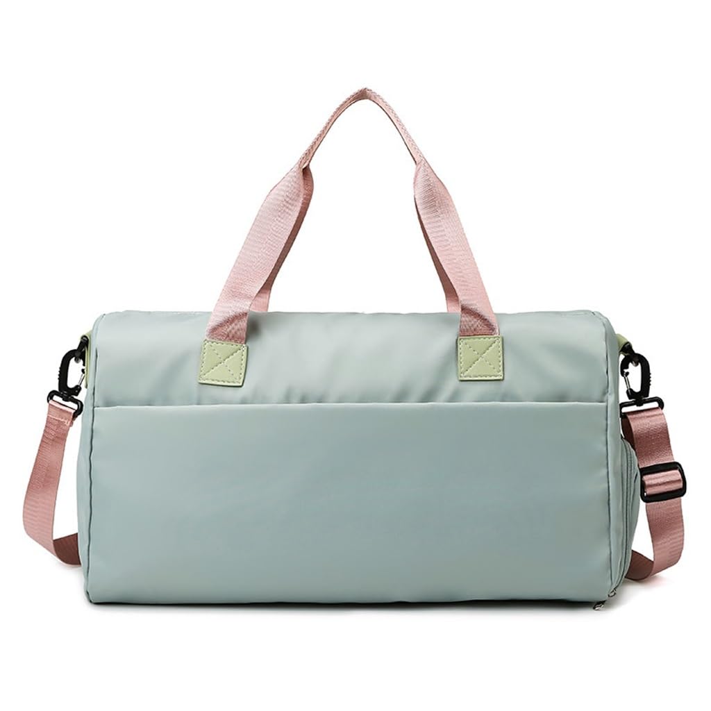 HBJWOV Travel Bag Swimming Bag Dry Wet Separation Fitness Bag Large Capacity Cylindrical Tote Bag
