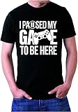 Camiseta Gamer Pausé Mi Juego para Estar Aquí – Camiseta Divertida para Hombres – Regalo para Jugadores de Videojuegos – Algodón 100%