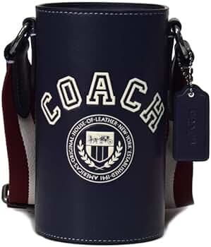 COACH バーガンディ レザー水筒カバー COACH バーガンディ レザー水筒カバー