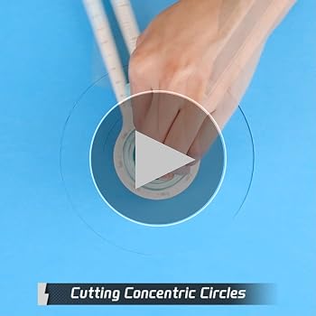 Amazon.com: KW-triO Circe Cutter for Paper Crafting Circular