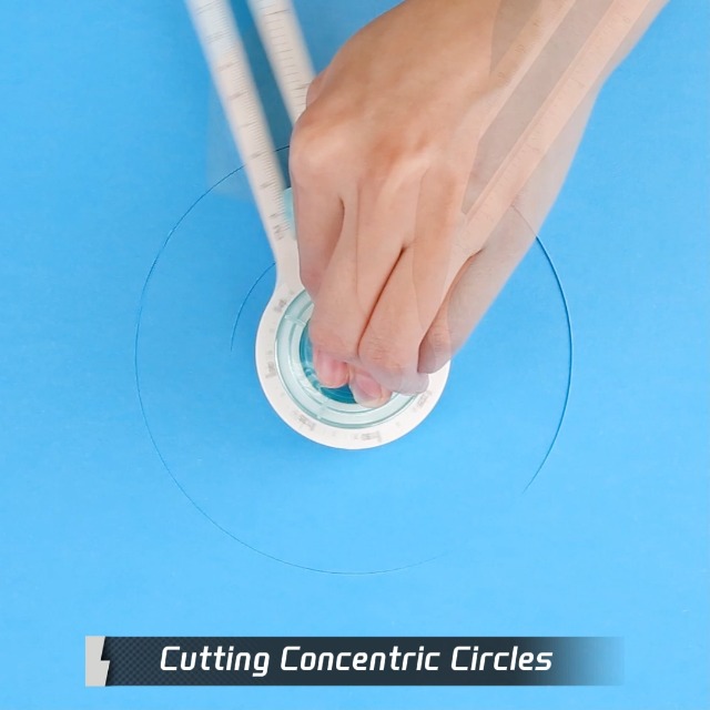 【ひのこ様お取引中】Irregular cutter combination Amazon.com: HKKYO Craft Circle Cutter, Compass Circle Cutter