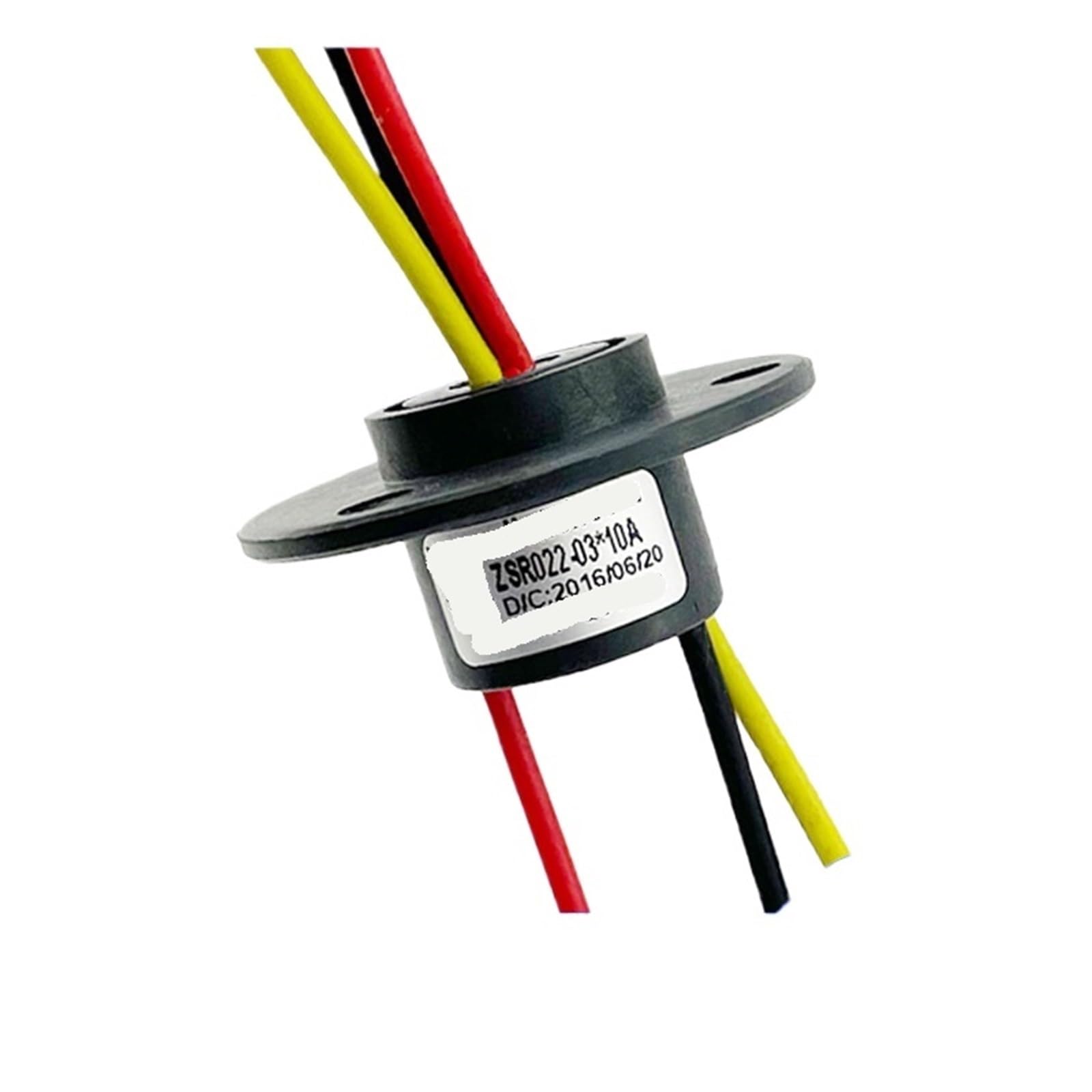 Silnik elektryczny do gramofonu ze szczotkami węglowymi, duży prąd przewodzący pierścień ślizgowy, ø22 mm, ZSR022-3X10A