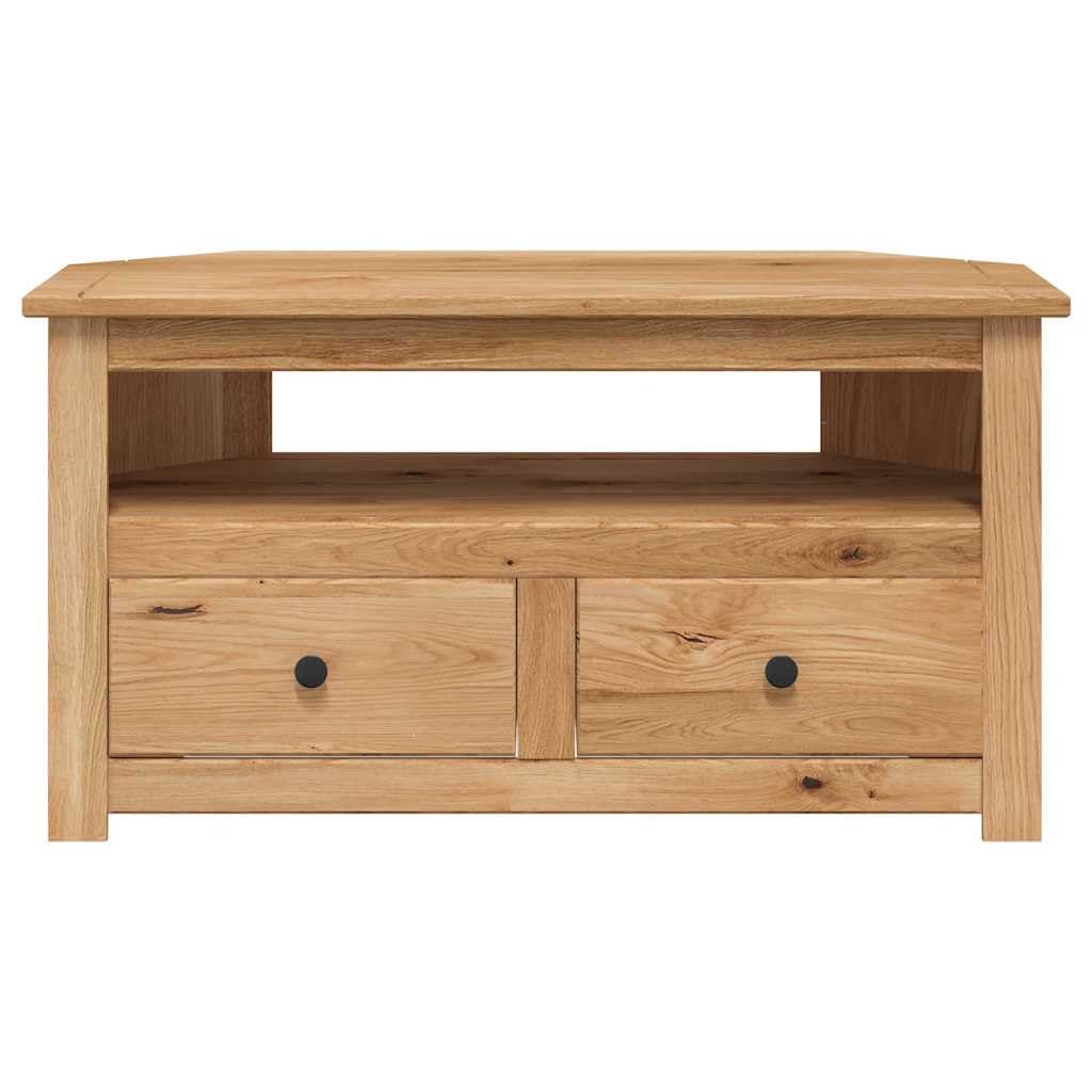 vidaXL Mobile Porta TV Angolare 93x49x49 cm Pino Massello Panama Range