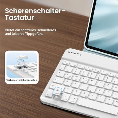 FINTIE Hülle mit Tastatur für iPad Air 11 Zoll(M4/M3/M2),iPad Air 5/4 10.9" – Ansicht 6