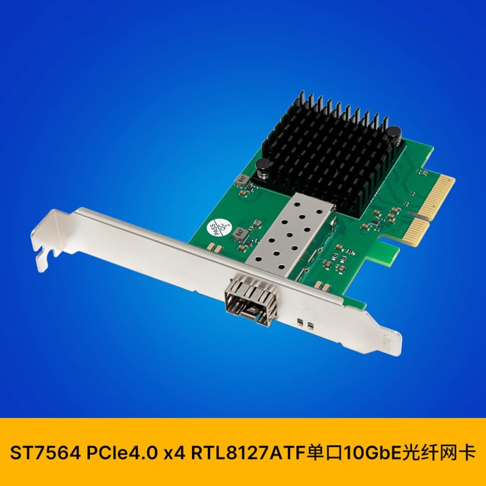 Carte Réseau PCIe 4.0 X4 10G + RTL8127ATF Débit 10G et PXE