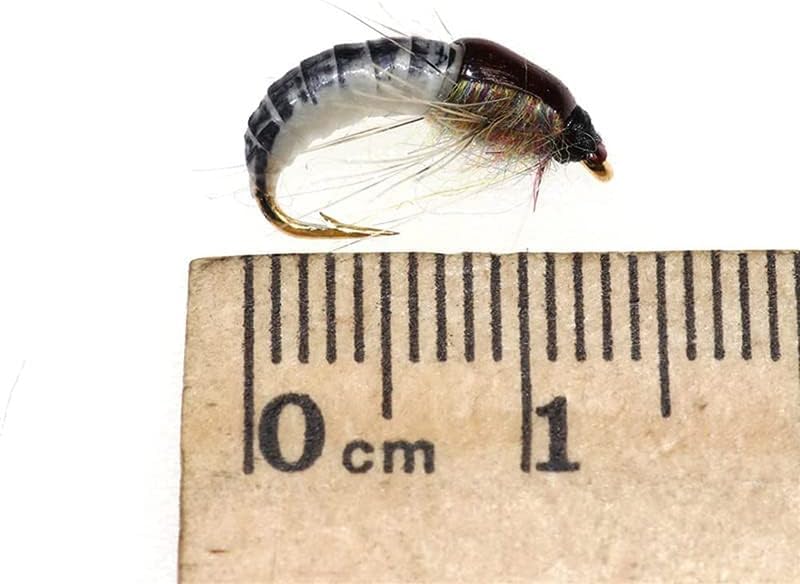 Amazon | カディスピューパ フライフィッシング用 リアル完成