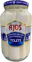 Palmito Juçara Em Conservas Tolete Ajos 3,1kg Drenado 1,8kg