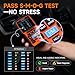 FOXWELL NT301 Plus OBD2 Scanner with 12V Battery Tester, 2 in 1...