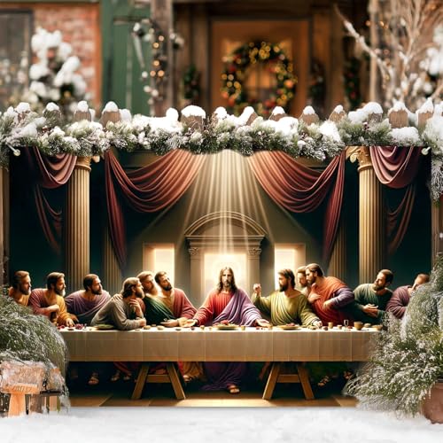 BlissYard Banner Escena de Nacimiento 71×43 Pulgadas miniatura 6