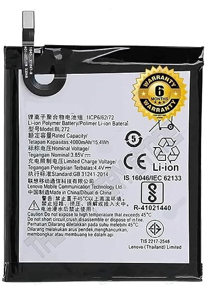 Image of Original BL272 Battery for Lenovo Vibe K6 Power /Vibe K6 / K33A42 Battery with 6 Months Warranty***** (P20)