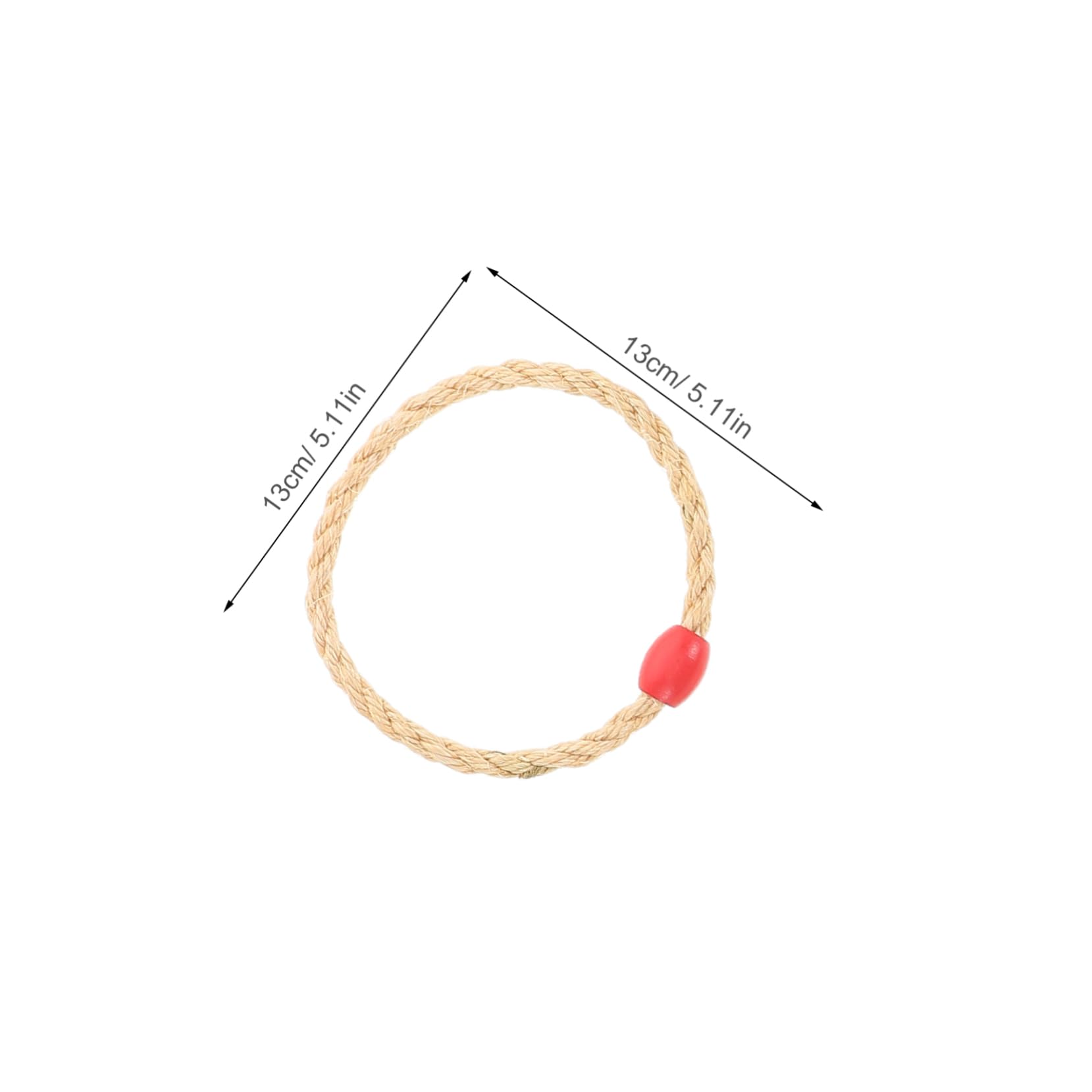 Abaodam 10pcs Ring Toss Set: Outdoor Toss Rings for Agility Practice Lawn Games for Party Assorted Color