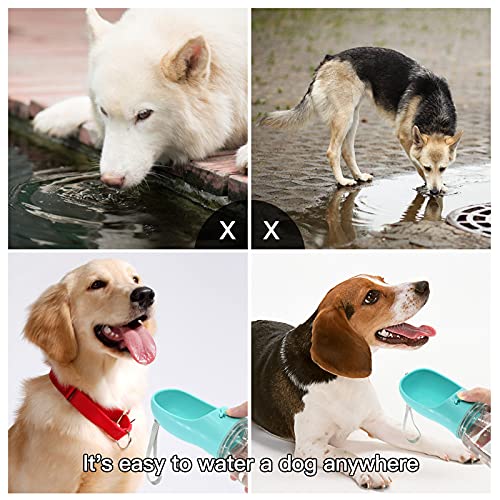 19oz Large Capacity Dog Water Bottle, Leak Proof Portable Dog Water Dispenser for Large Medium Small Lightweight Dog… - Image 8