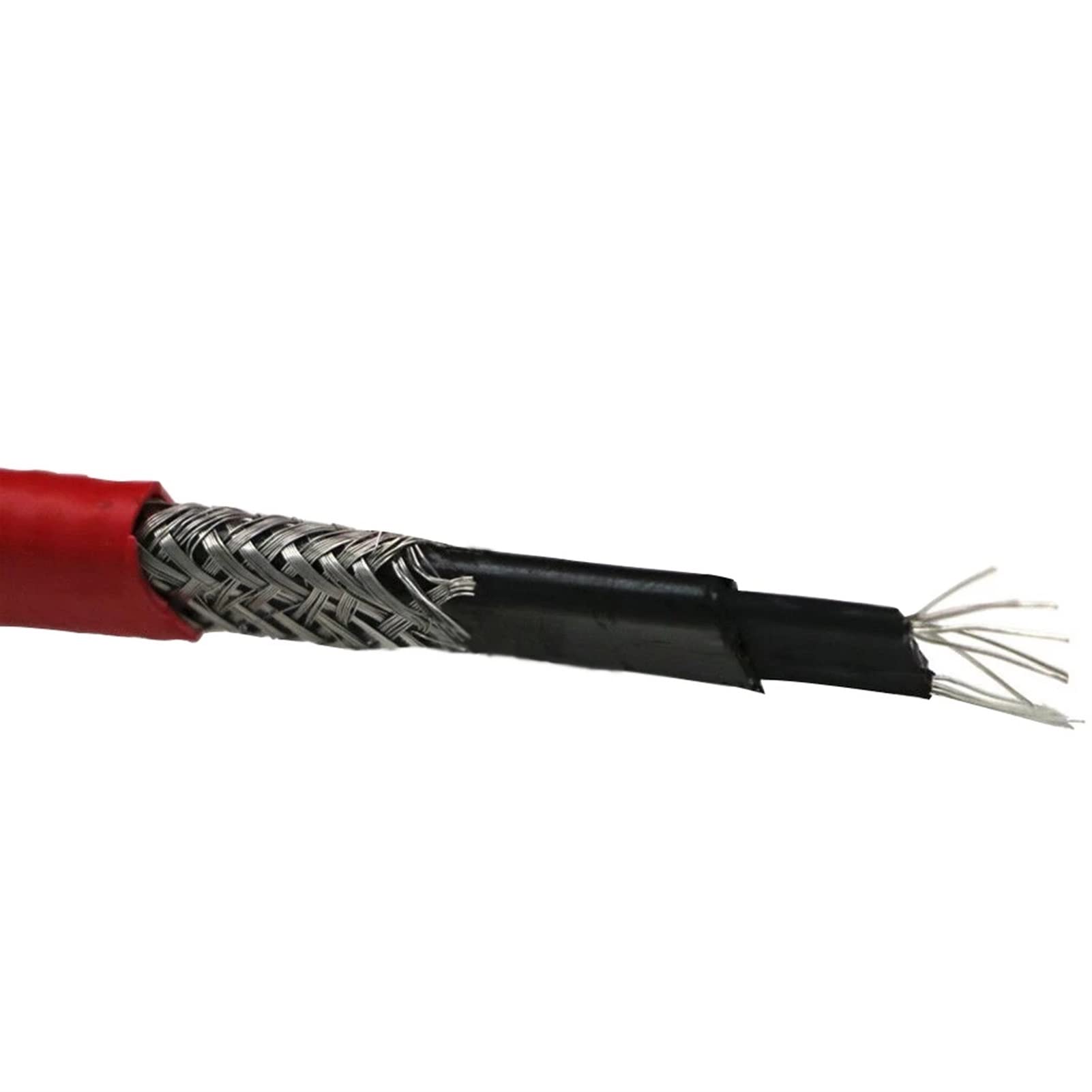 MyncbD câble électrique Câble Chauffant Autorégulant 220V 14mm Tuyau De Fonte De Neige Antigel DXW-P-H-14 Fil Chauffant Électrique pour Dégivrage De Toiture (Size : 50 Meters)