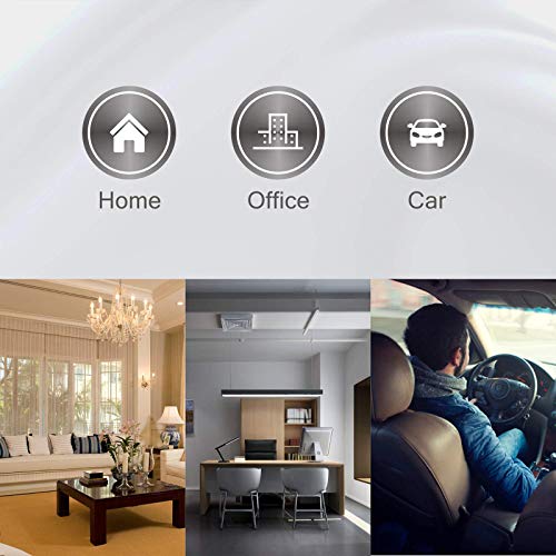 DAWOO Nackenmassagegerät Shiatsu Massagegerät Schulter Elektrisch Massage mit Wärmefunktion mit 3 Einstellbaren,zu Hause Büro und Auto (Beige + Mauve Red) - Image 7