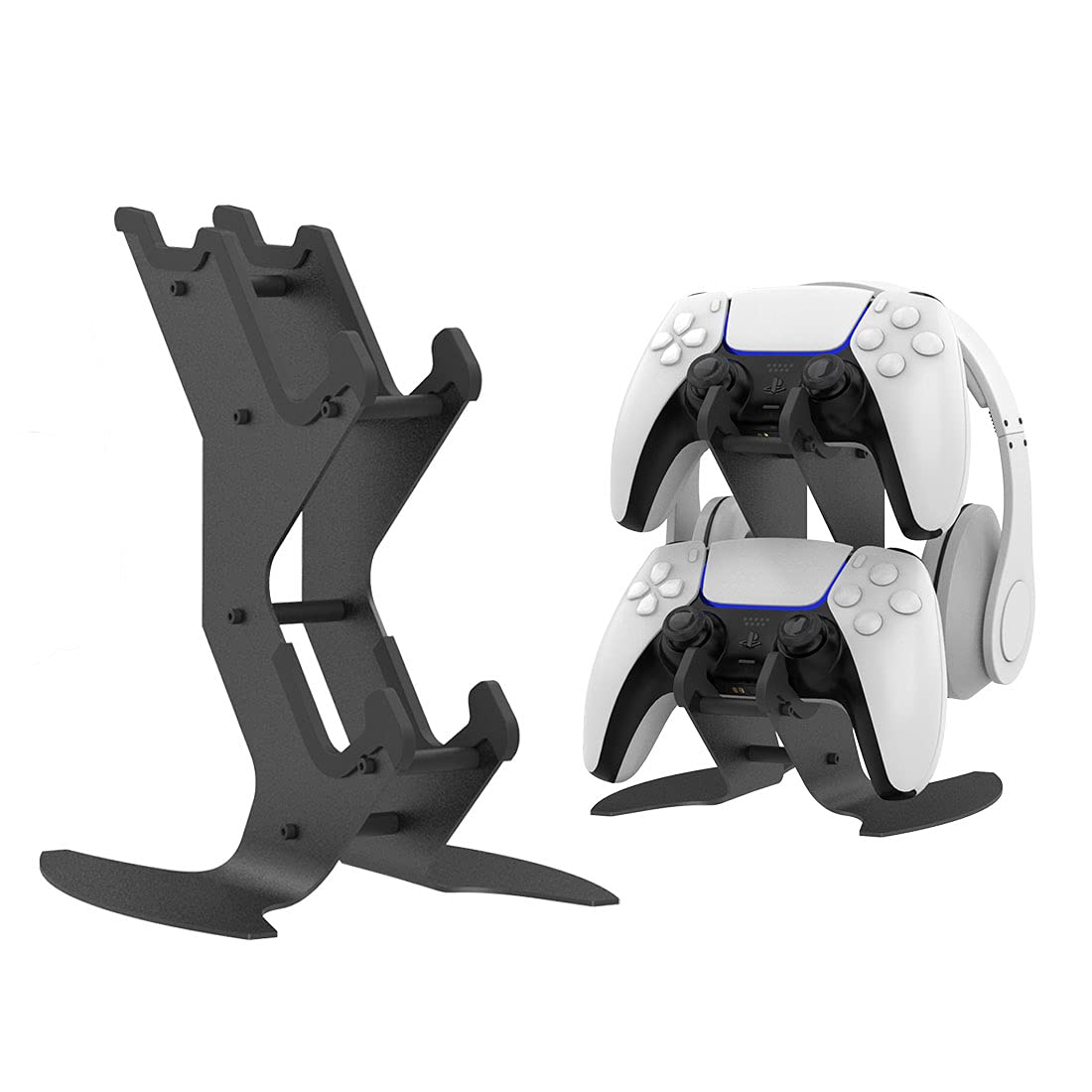 Amazon Co Jp ゲームコントローラー収納ラック 収納スタンド 組み立てが簡単 ヘッドセットスタンド ヘッドホン整理棚 Xbox Series X Xbox One Ps5 Ps4 Switch Steam Pc ゲーム