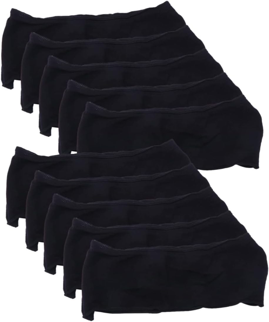 Cotton Panties for Women Postpartum Underwear Maternity Pants Disposable Briefs Soft Breathable Daily Use Black